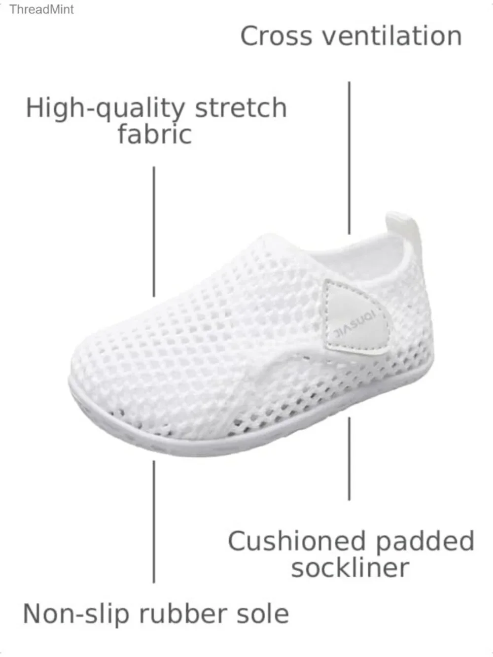 Baby Boys Girls Water Shoes Athletic Sneakers Non-Slip Beach Pool Swim